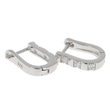 Silver Plated Horseshoe Earrings