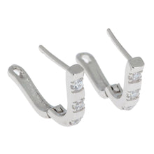 Silver Plated Horseshoe Earrings