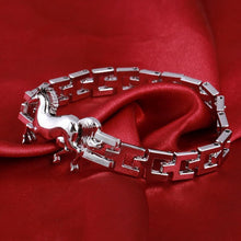Stainless Steel Horse Charm Bracelet