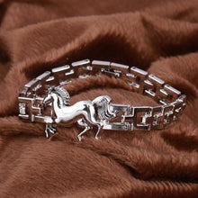 Stainless Steel Horse Charm Bracelet
